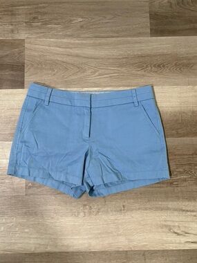 J.crew Classic Women's Light Blue Chino Shorts
